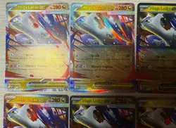 Lot Of 8: Pokemon Mega Evolution Promo Holo NM Mega Latias ex 011 - Image 2