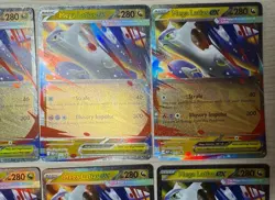 Lot Of 8: Pokemon Mega Evolution Promo Holo NM Mega Latias ex 011 - Image 3