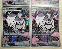 Lot Of 4: Pokemon Mega Evolutions - Houndstone 145/132 - Image 3