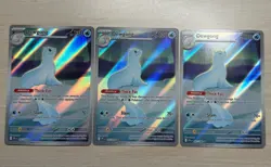 Lot Of 3: Pokemon Mega Evolution Phantasmal Flames - Dewgong 097/094 - Image 1