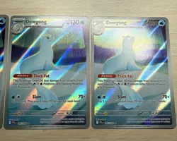 Lot Of 3: Pokemon Mega Evolution Phantasmal Flames - Dewgong 097/094 - Image 3