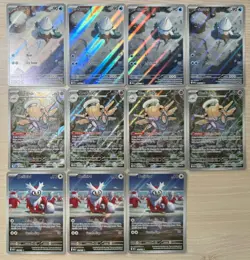 Lot Of 11 : Pokemon Mega Evolution - Snover, Shedinja, Delibird - Image 1