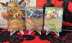 3 X Ex Bundle Ascended Hero’s & Black Star Promo MEP029 Pokemon TCG - Image 1