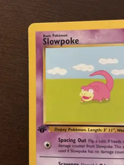 Pokemon TCG Slowpoke Fossil 1st Edition Common 55/62 Basic 50 HP Regular - Image 4