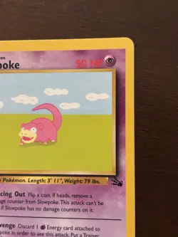 Pokemon TCG Slowpoke Fossil 1st Edition Common 55/62 Basic 50 HP Regular - Image 5
