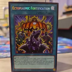 Ectoplasmic Fortification - MZMU-EN008 - Secret Rare - 1st Edition Yu-Gi-Oh NM - Image 1