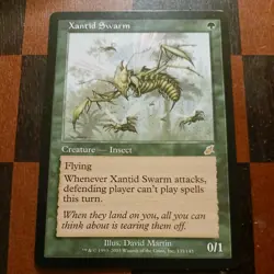 Mtg Xantid Swarm LP Scourge Insect Magic Card Rare - Image 1