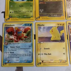 Pokemon e-Reader Lot - Expedition, EX ruby & sapphire 6 cards LP - magneton MP - Image 3
