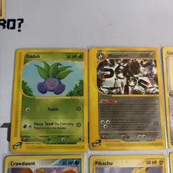 Pokemon e-Reader Lot - Expedition, EX ruby & sapphire 6 cards LP - magneton MP - Image 4