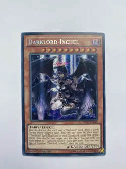 Darklord Ixchel DESO-EN030 Yu-Gi-Oh! Card Secret Rare 1st Edition - Image 1