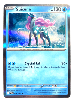Pokemon Suicune Rare + FREE extra Rare card! - Image 1