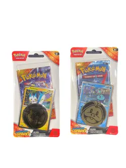 (2) Pokemon Cards - S&V: Surging Sparks - WOOPER/PACHIRISU BLISTERS Lot Of (2) 820650853319 - Image 1