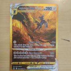 Pokemon Origin Forme Dialga VSTAR Holo Dragon 280 HP Card GG68/GG70 - Image 1