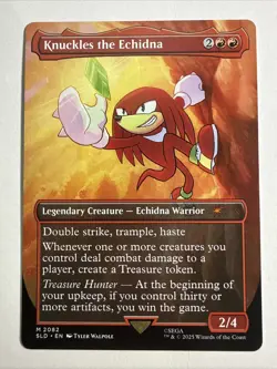 Knuckles the Echidna Secret Lair Drop Regular Nm - Image 1