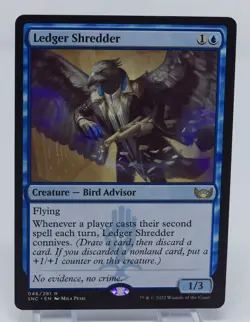 Magic the Gathering Streets of New Capenna #046 Ledger Shredder - Image 3
