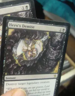 Hero's Demise MTG Betrayers - Image 1
