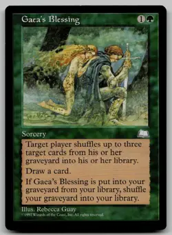 Gaea's Blessing U Weatherlight NM - Image 1