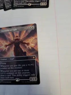 MTG: Exemplar of Light (Borderless) (LP): Foundations - Image 2