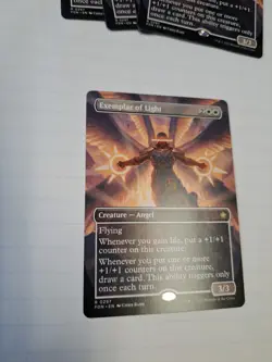 MTG: Exemplar of Light (Borderless) (LP): Foundations - Image 3