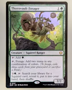 Thornvault Forager - Bloomburrow #197 Rare - Near Mint - Magic the Gathering - Image 1