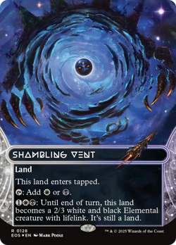 Shambling Vent (0128) (Borderless) (Galaxy Foil) [Edge of Eternities: Stellar Si - Image 1