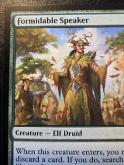Formidable Speaker 0176 Rare Lorwyn Eclipsed Magic: The Gathering - Image 2