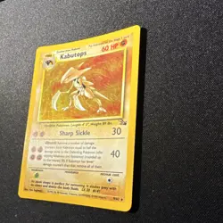 Pokemon TCG Kabutops Fossil Holo Rare 9/62 60 HP 1999 Ken Sugimori - Image 4