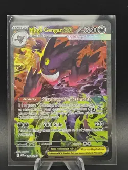 Pokemon TCG Mega Gengar ex 284/217 Ascended Heros SIR Near Mint Pack Fresh - Image 1