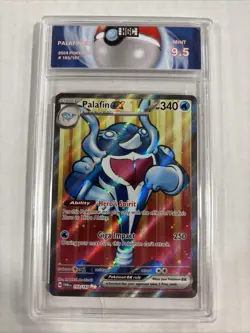 2024 Pokemon Palafin Ex #193 HGC 9.5 (sb6) - Image 1