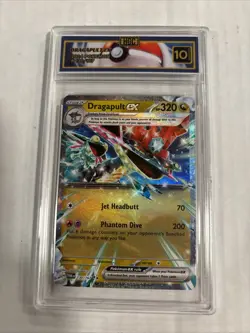 2024 Pokemon Dragapult Ex #130 HGC 10 Gold Label (sb3) - Image 1