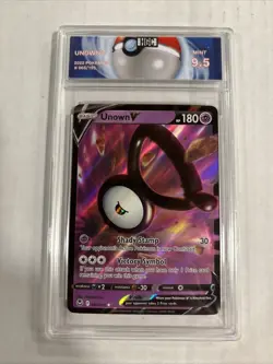2022 Pokemon Unown V #65 HGC 9.5 (sb4) - Image 1
