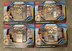 Pokemon TCG Mega Kangaskhan EX Box (Factory Sealed) Set of 4. - Image 4