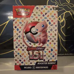 POKEMON TCG SCARLET & VIOLET 151 BOOSTER BUNDLE BOX FACTORY SEALED NEW 6 PACKS - Image 1
