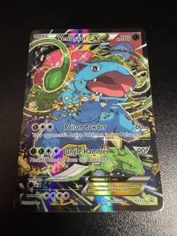 Pokemon XY TCG Venusaur EX 2016 XY123 Promo MP Ultra Rare See Pics - Image 1