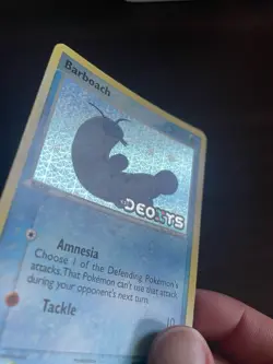 Pokemon TCG - Barboach (54/107) EX Deoxys Stamped - Reverse Holo Rare - LP - Image 5