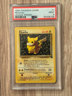 Pokemon League Black Star Promo Pikachu #1 Rare 🔥PSA 9 # 65408726 - Image 1