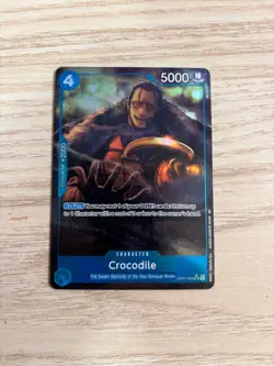 OP07-040 Crocodile - (Alternate Art) English UC NM One Piece TCG Card Game - Image 1