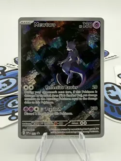Mewtwo Holo Black Star Promo Card SVP052 52 TCG Pokemon Full Art - Image 1
