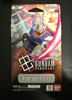Gundam Card Game - GD01 (Newtype Rising) - Eng. - Sleeved Booster - CHOOSE ART - Image 2