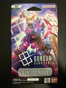 Gundam Card Game - GD01 (Newtype Rising) - Eng. - Sleeved Booster - CHOOSE ART - Image 4