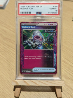 Reboot Pod 158/162 Temporal Forces Holographic ACE SPEC Trainer Card PSA 10 - Image 1