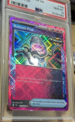Reboot Pod 158/162 Temporal Forces Holographic ACE SPEC Trainer Card PSA 10 - Image 3
