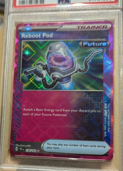 Reboot Pod 158/162 Temporal Forces Holographic ACE SPEC Trainer Card PSA 10 - Image 4