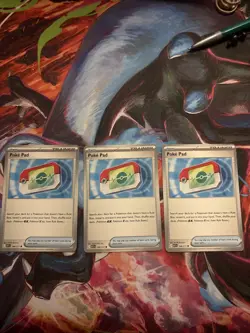Poke Pad 198/217 Ascended Heroes Pokemon Trainer Play Set Of x3 Mint/NM - Image 1