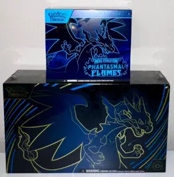 Pokemon Mega Charizard X Ex Upc & Phantasmal Flames Elite Trainer Box - Image 1