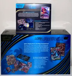 Pokemon Mega Charizard X Ex Upc & Phantasmal Flames Elite Trainer Box - Image 3