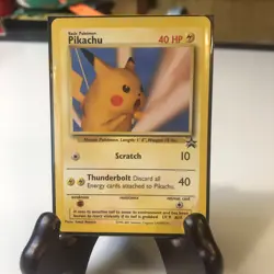 Pikachu ⭐ 26 Promo Wizards Black Star Promos 1999 Pokemon NM/LP - Image 1