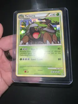 Torterra - 10/95 Unleashed (Pokemon) Cracked Ice Holo Rare - Nm - Image 1