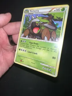 Torterra - 10/95 Unleashed (Pokemon) Cracked Ice Holo Rare - Nm - Image 4