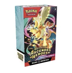 4x Pokemon TCG Mega Evolution Ascended Heroes Booster Bundle PRESALE - Image 1